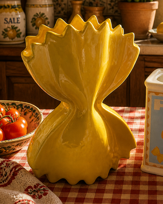 Farfalle Pasta Vase & Utensil Holder