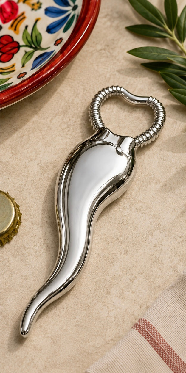 Cornicello Bottle Opener – Gold or Silver