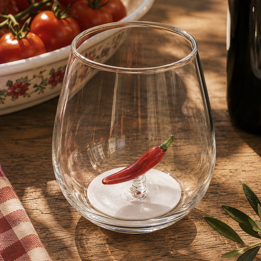 Italian Chilli Glass