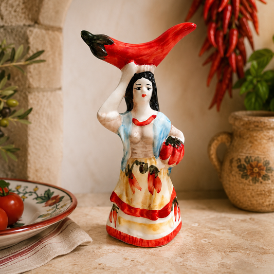 Chilli Lady Italian Ceramic