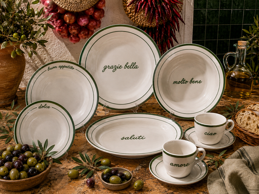 Under the Olive Tree – Italian Countryside Dinnerware