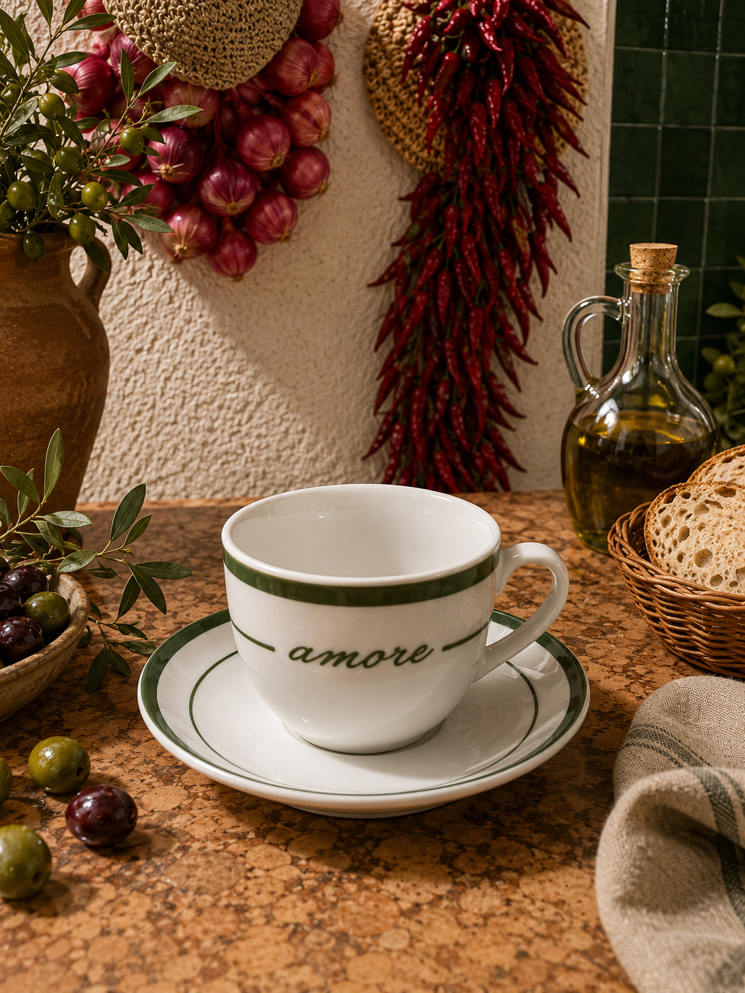 Under the Olive Tree – Italian Countryside Dinnerware