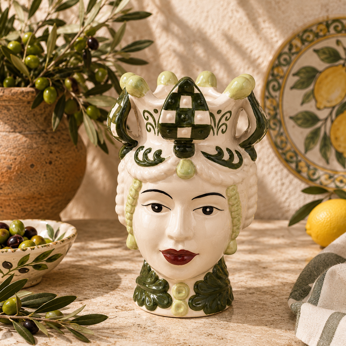Sicilian Testa di Moro – Donna Olive