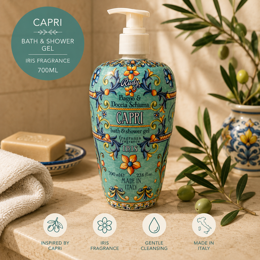 Le Maioliche Rudy Capri Bath & Shower Gel – 700ml