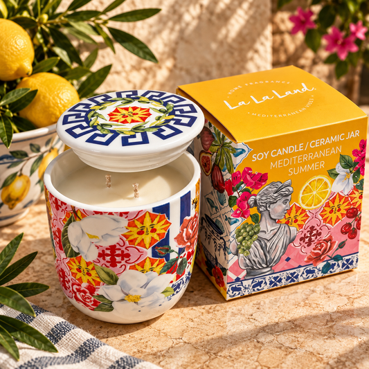 La La Land Mediterranean Summer Soy Candle